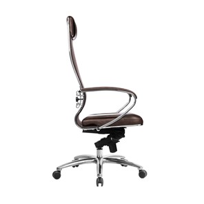 Офисное кресло Samurai SL-1.04, темно-коричневый в Петропавловске-Камчатском - предосмотр 4