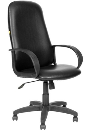 Офисное кресло CHAIRMAN 279, экокожа, цвет черный в Петропавловске-Камчатском - изображение