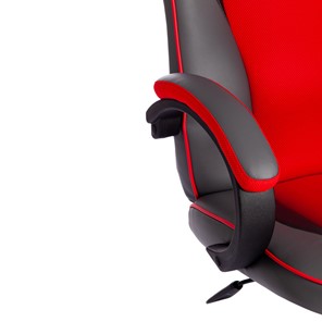 Компьютерное кресло RACER GT new кож/зам/ткань, металлик/красный, арт.13249 в Петропавловске-Камчатском - предосмотр 10