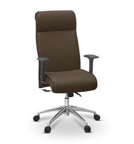 Офисное кресло Dark (подлокотники 3D) экокожа премиум / коричневая CN1116 в Петропавловске-Камчатском