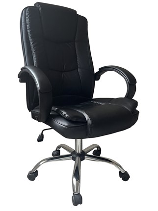 Офисное кресло C300 BLACK (чёрный) в Петропавловске-Камчатском - изображение