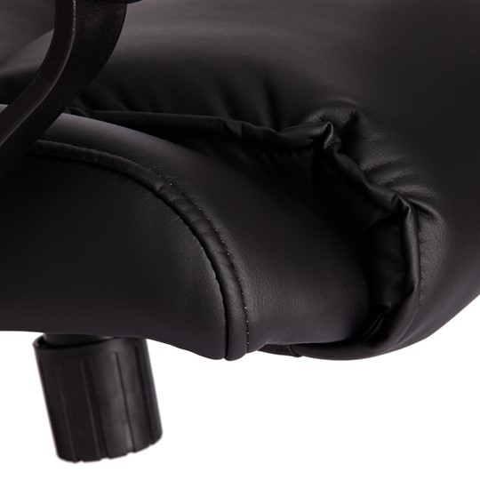 Кресло компьютерное BERGAMO (22) кож/зам, черный, 36-6 арт.19358 в Петропавловске-Камчатском - изображение 10