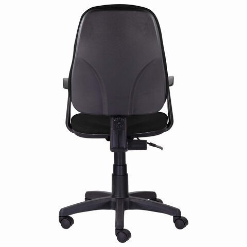 Офисное кресло Brabix Comfort MG-321, регулируемая эргономичная спинка, ткань, черное в Петропавловске-Камчатском - изображение 3