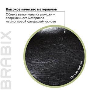 Кресло офисное BRABIX "Eldorado EX-504", экокожа, черное, 530874 в Петропавловске-Камчатском - предосмотр 8