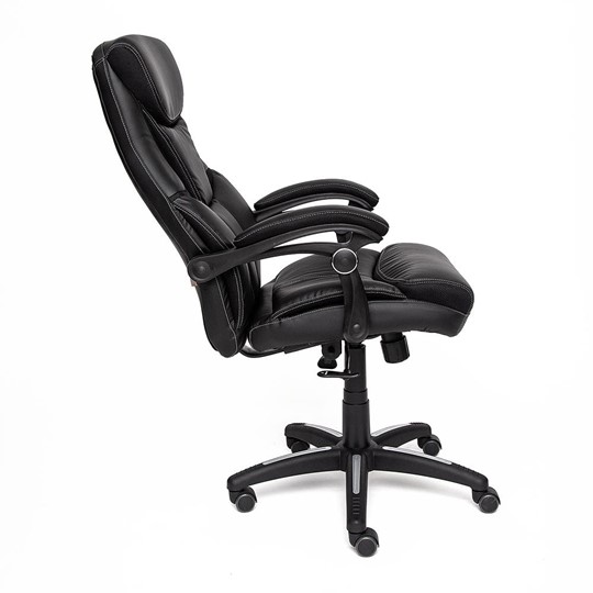 Кресло компьютерное CAMBRIDGE кож/зам/ткань, черный/черный , 36-6/11 арт.12756 в Петропавловске-Камчатском - изображение 3