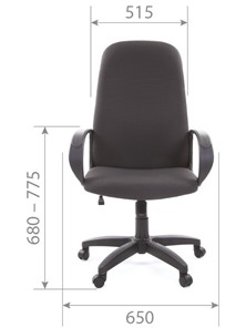 Компьютерное кресло CHAIRMAN 279 JP15-2, цвет черный в Петропавловске-Камчатском - предосмотр 4