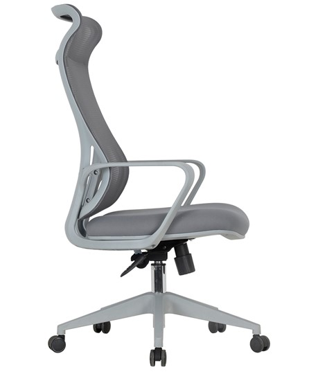 Офисное кресло CHAIRMAN 577, сетчатый акрил серый / полиэстер серый в Петропавловске-Камчатском - изображение 1