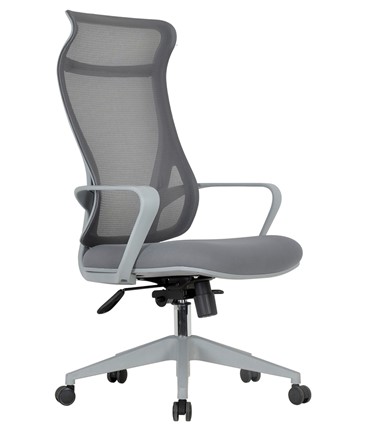 Офисное кресло CHAIRMAN 577, сетчатый акрил серый / полиэстер серый в Петропавловске-Камчатском - изображение