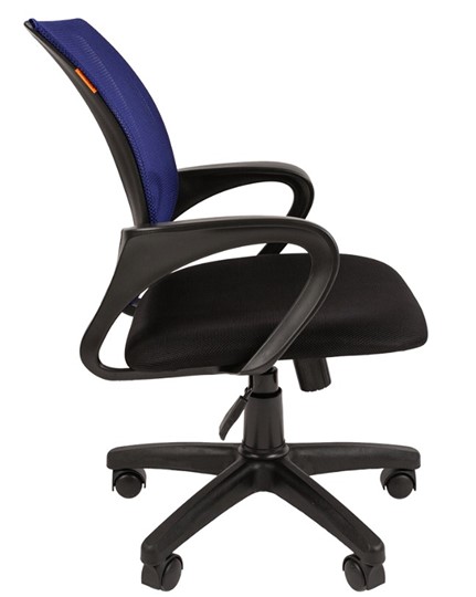 Компьютерное кресло CHAIRMAN 696 black Сетчатый акрил DW61 синий в Петропавловске-Камчатском - изображение 2