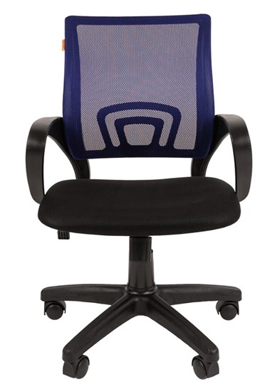 Компьютерное кресло CHAIRMAN 696 black Сетчатый акрил DW61 синий в Петропавловске-Камчатском - изображение 1