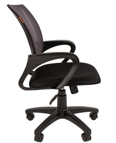 Кресло офисное CHAIRMAN 696 black Сетчатый акрил DW63 темно-серый в Петропавловске-Камчатском - предосмотр 4