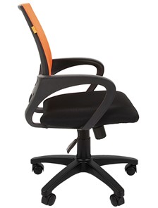 Компьютерное кресло CHAIRMAN 696 black Сетчатый акрил DW66 оранжевый в Петропавловске-Камчатском - предосмотр 5