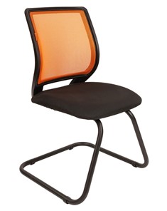 Кресло компьютерное CHAIRMAN 699V, цвет оранжевый в Петропавловске-Камчатском - предосмотр