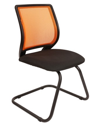 Кресло компьютерное CHAIRMAN 699V, цвет оранжевый в Петропавловске-Камчатском - изображение