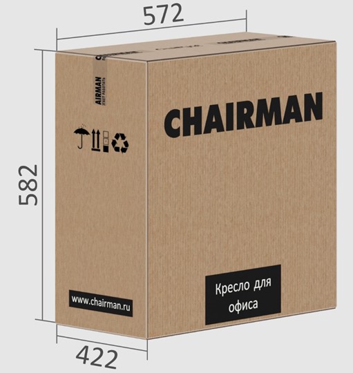 Офисное кресло CHAIRMAN 699V, цвет серый в Петропавловске-Камчатском - изображение 3