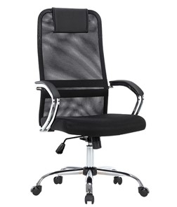 Офисное кресло CHAIRMAN CH612 Сетчатый акрил / Ткань стандарт / Экокожа, черный в Петропавловске-Камчатском - предосмотр