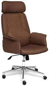 Кресло CHARM ткань, коричневый/коричневый , F25/ЗМ7-147 арт.13340 в Петропавловске-Камчатском - предосмотр