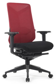Компьютерное кресло Design CX1368М, Красный в Петропавловске-Камчатском