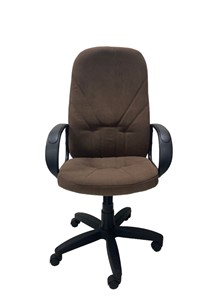 Офисное кресло Менеджер коричневый в Петропавловске-Камчатском - предосмотр 1