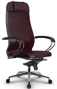 Кресло офисное Metta L 1m 38K2/K мультиблок, нижняя часть 17839 бордовый в Петропавловске-Камчатском - предосмотр
