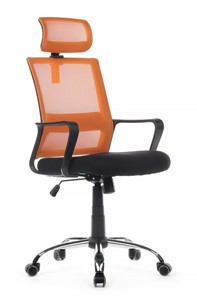 Кресло компьютерное RCH 1029HB, черный/оранжевый в Петропавловске-Камчатском