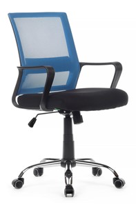Кресло офисное RCH 1029MB, черный/синий в Петропавловске-Камчатском - предосмотр