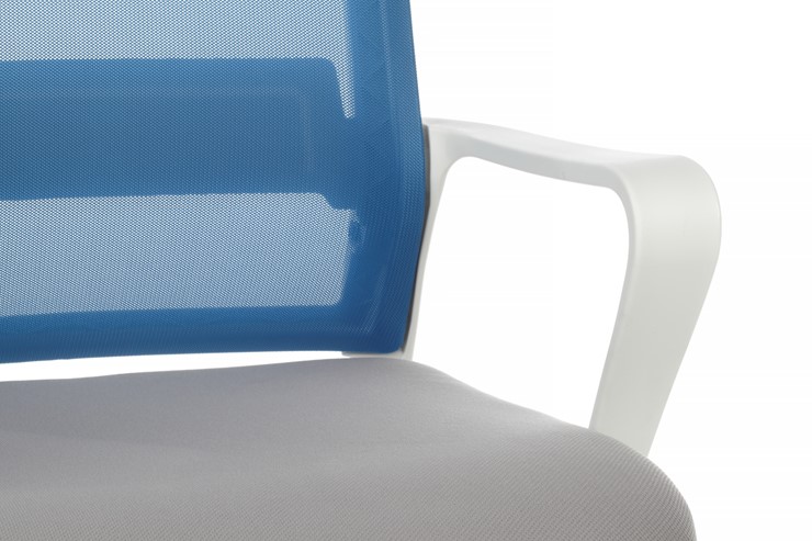 Офисное кресло RCH 1029MW, серый/синий в Петропавловске-Камчатском - изображение 5