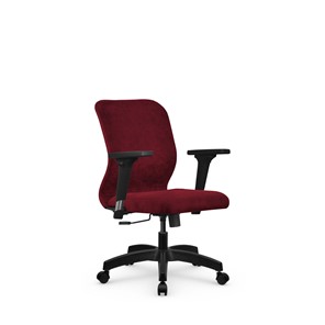Кресло компьютерное SU-Mr-4/подл.200/осн.001 красный в Петропавловске-Камчатском