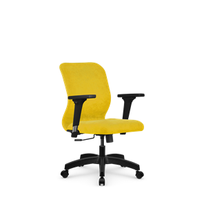 Офисное кресло SU-Mr-4/подл.200/осн.001 желтый в Петропавловске-Камчатском