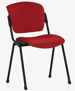 Офисное кресло ERA BLACK красный в Петропавловске-Камчатском