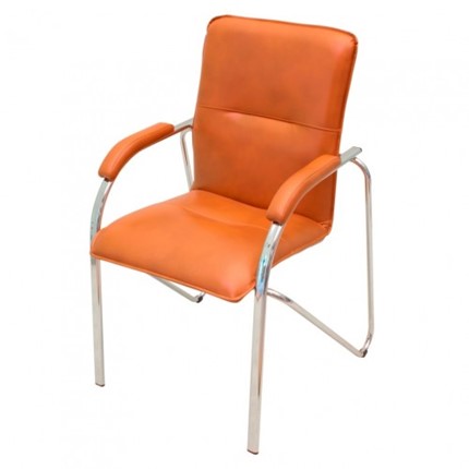 Офисный стул Самба СРП-036МП Эмаль оранжевый в Петропавловске-Камчатском - изображение