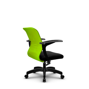 Компьютерное кресло SU-M-4/подл.160/осн.001, Зеленый/Черный в Петропавловске-Камчатском - предосмотр 2