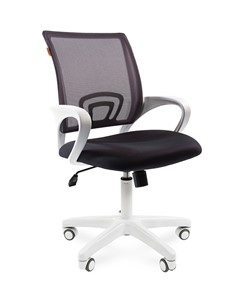 Кресло офисное CHAIRMAN 696 white, tw12-tw04 серый в Петропавловске-Камчатском