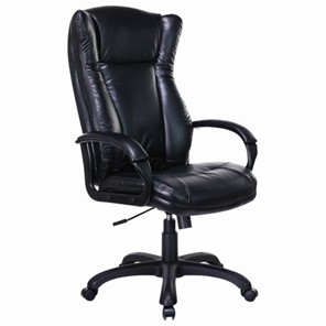 Кресло компьютерное Brabix Premium Boss EX-591 (экокожа, черное) 532099 в Петропавловске-Камчатском