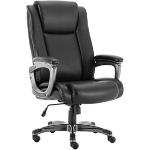 Офисное кресло Brabix Premium Solid HD-005 (рециклированная кожа, черное) 531941 в Петропавловске-Камчатском