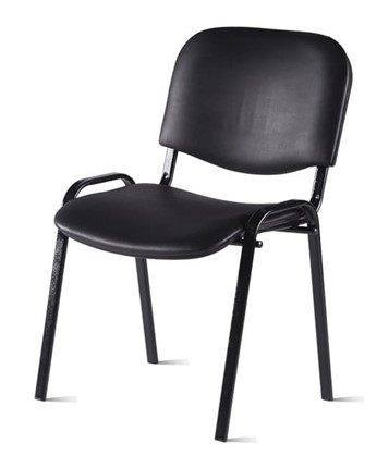 Офисный стул Изо, ВИК 3002/Черная шагрень в Петропавловске-Камчатском - изображение