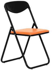 Офисное кресло JACK BLACK оранжевый в Петропавловске-Камчатском