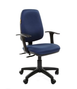 Офисное кресло CHAIRMAN 661 Ткань стандарт 15-03 синяя в Петропавловске-Камчатском - предосмотр