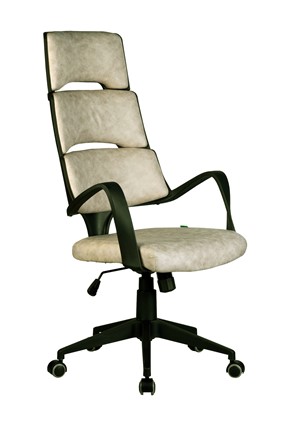 Кресло компьютерное Riva Chair SAKURA (Пустыня Сахара/черный) в Петропавловске-Камчатском - изображение