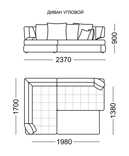 Угловой диван Бруно Элита 50 Б в Петропавловске-Камчатском - изображение 6