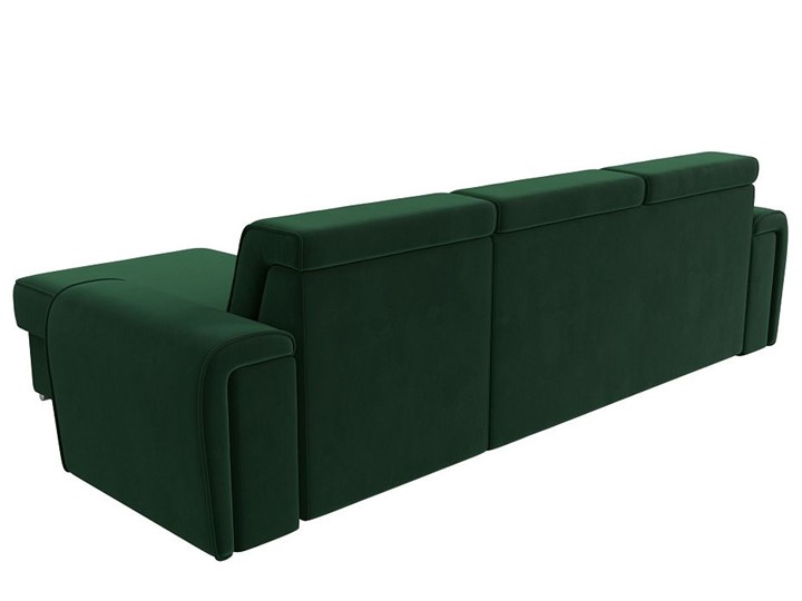 Угловой диван Лига-025, Зеленый (Велюр) в Петропавловске-Камчатском - изображение 4