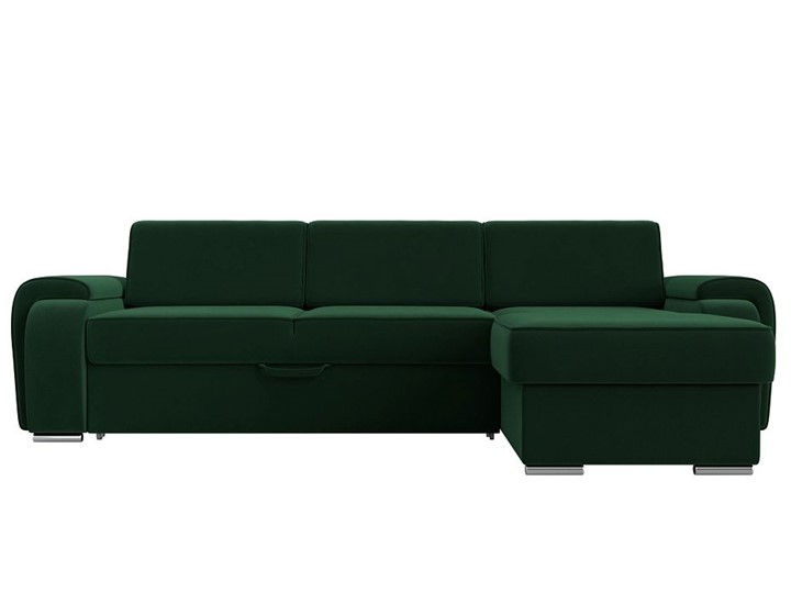Угловой диван Лига-025, Зеленый (Велюр) в Петропавловске-Камчатском - изображение 7