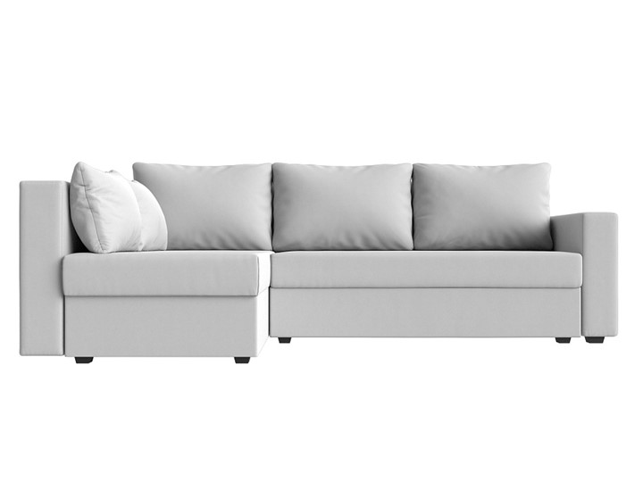 Угловой диван Мансберг, Белый (Экокожа) в Петропавловске-Камчатском - изображение 8