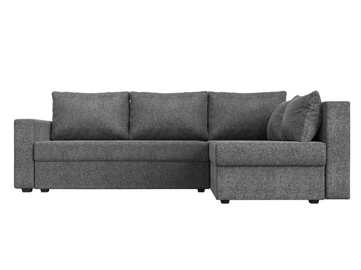 Угловой раскладной диван Мансберг, Серый (Рогожка) в Петропавловске-Камчатском - изображение 8