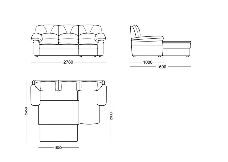 Угловой диван Моника люкс в Петропавловске-Камчатском - изображение 6