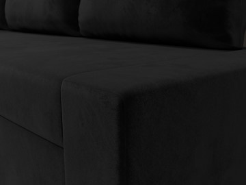 Угловой диван Версаль, Черный/Бежевый (велюр) в Петропавловске-Камчатском - предосмотр 3