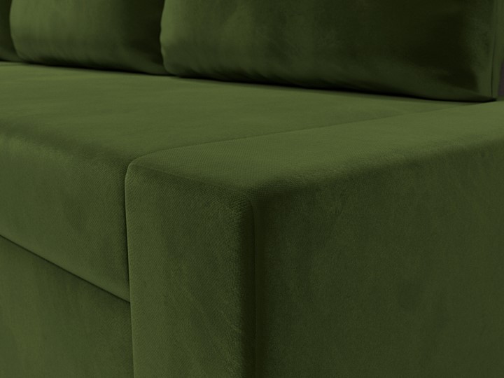 Угловой диван Версаль, Зеленый/Бежевый (микровельвет) в Петропавловске-Камчатском - изображение 3