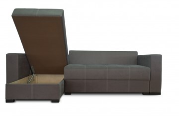 Угловой диван Fashion soft 210 (Uno grey + Brix latte) в Петропавловске-Камчатском - предосмотр 2