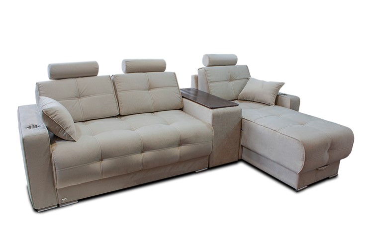Угловой диван с оттоманкой Караван ППУ в Петропавловске-Камчатском - изображение 20