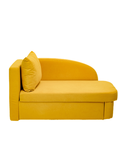 Диван-кровать левая Тедди желтый в Петропавловске-Камчатском - изображение 4